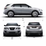 Saab 9-4X BioPower Concept 2008 года
